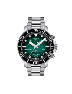 Best Reloj Seastar1000 Quartz Chronograph T120.417.11.091.01 Para Él